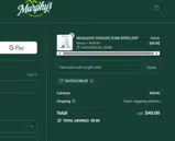 Murphy's Naturals coupon verification screenshot