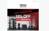 MAYDAY15 coupon verification screenshot