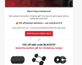 BLACK10 coupon verification screenshot