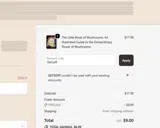 Get5off coupon verification screenshot