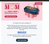 LOVEMOM20 coupon verification screenshot