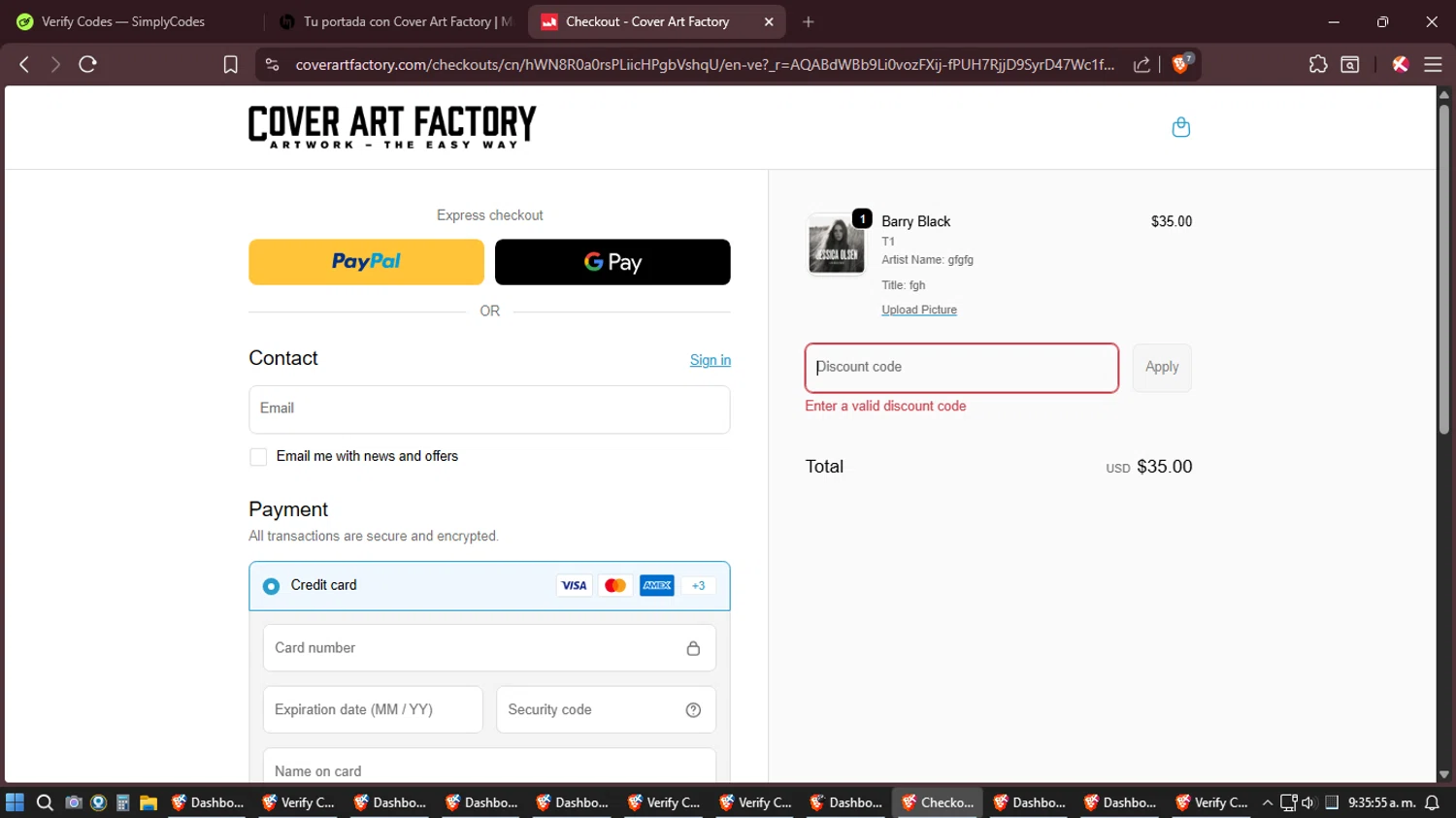 MusicDiffusion promo code screenshot showing code MUSICDIFFUSION applied at MusicDiffusion checkout page. Uploaded by SimplyCodes community member Shizuku on Feb 5, 2026