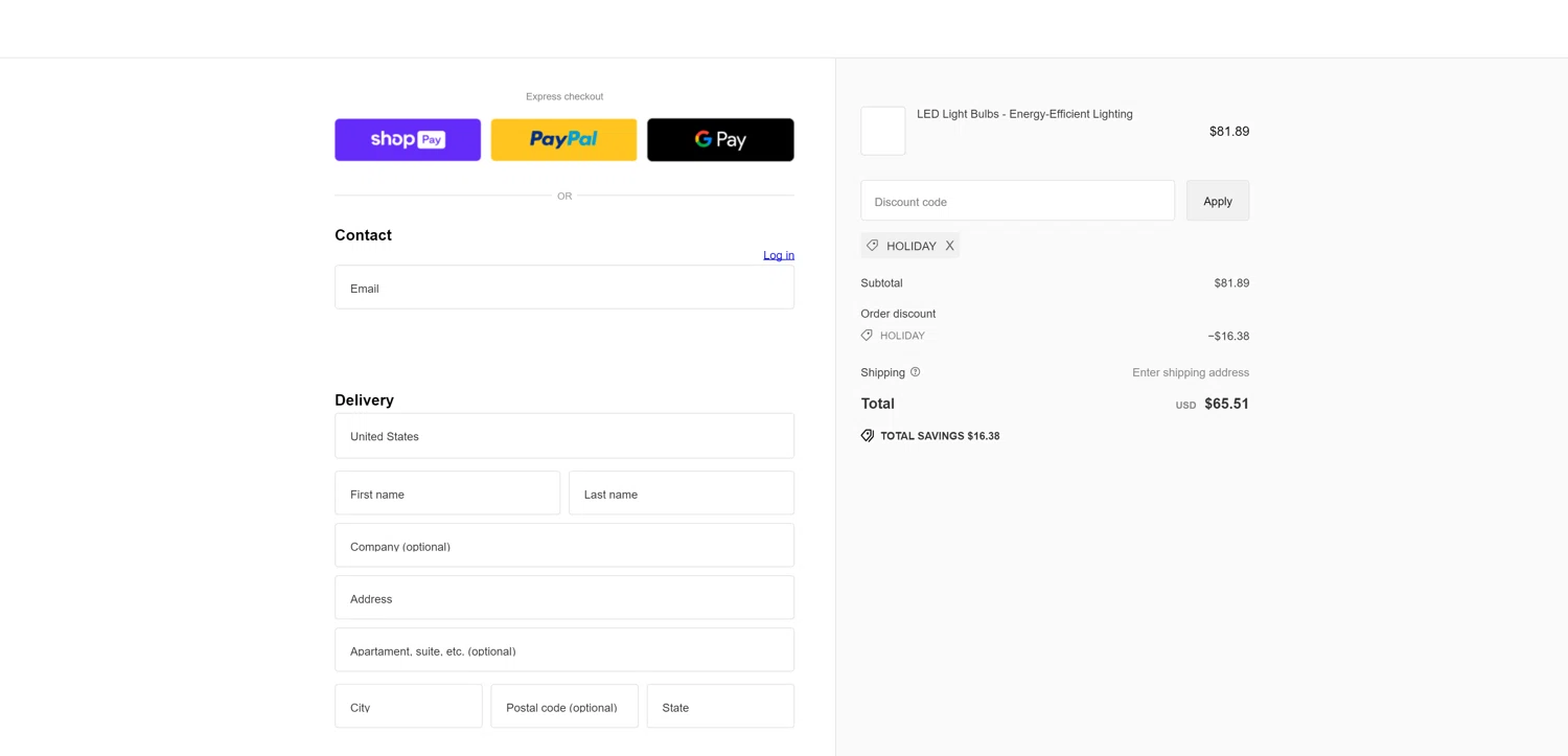 where to use Musician's Friend promo code box
