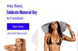 MEMORIAL25 coupon verification screenshot