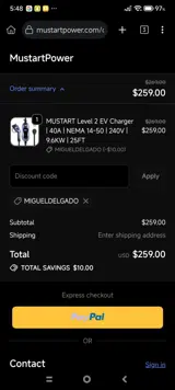 MIGUELDELGADO coupon verification screenshot