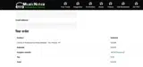 MuzicNotez coupon verification screenshot