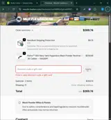 Muzzle-Loaders.com coupon verification screenshot