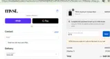 SET15 coupon verification screenshot