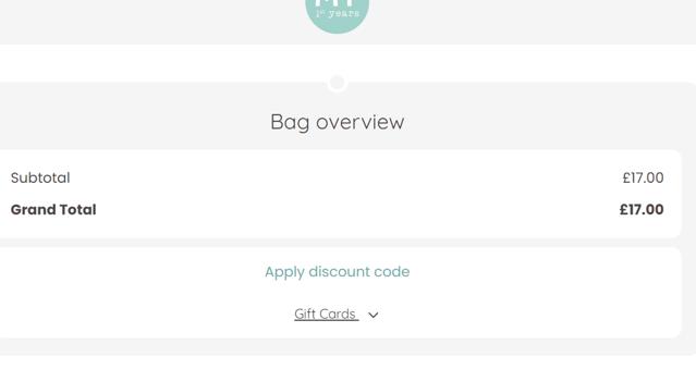 My 1st Years checkout page showing My 1st Years discount code box | Screenshot taken by SimplyCodes community member on Sep 4, 2025