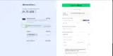 WELCOME25 coupon verification screenshot