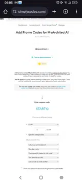 START10 coupon verification screenshot