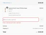 BUY6GET4 coupon verification screenshot