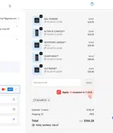 KLCART10 coupon verification screenshot