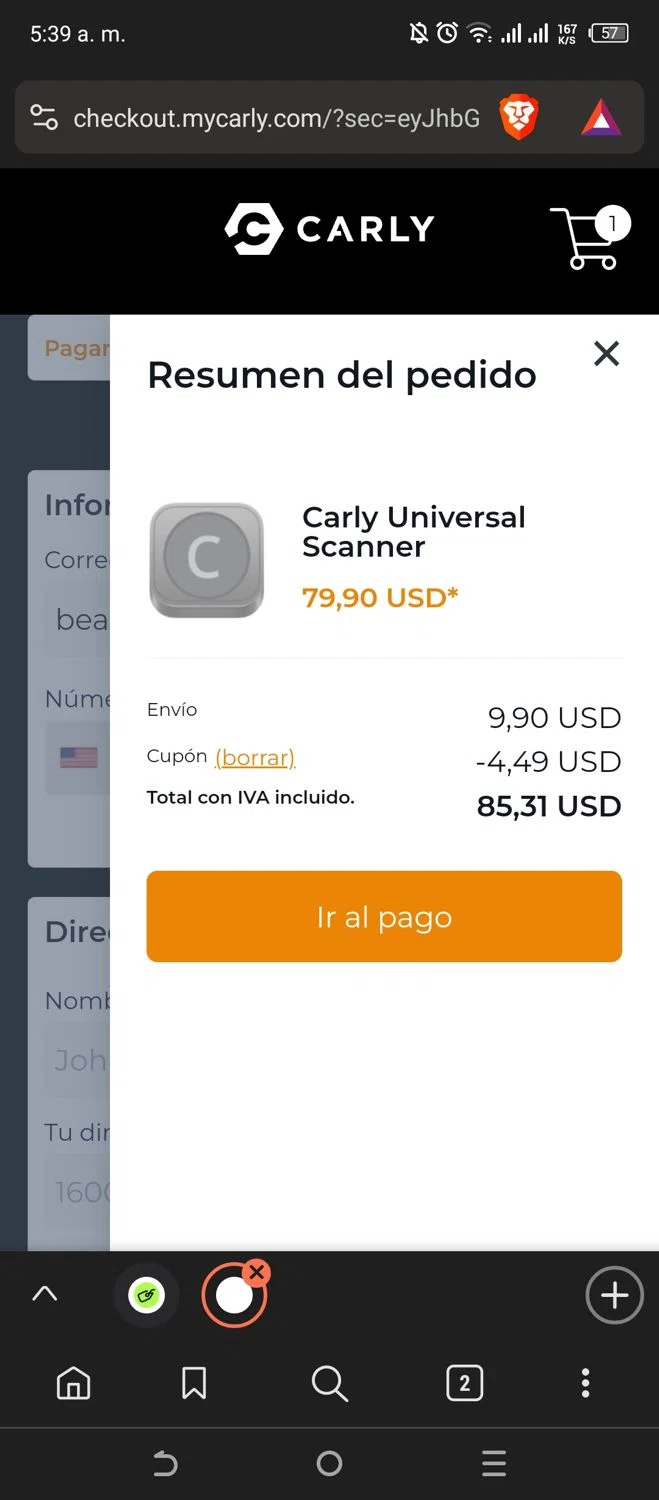 where to use CarMax promo code box