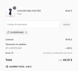 SUPERPROMO coupon verification screenshot
