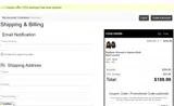 COOL10 coupon verification screenshot