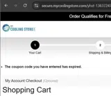 NEWYEAR coupon verification screenshot
