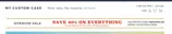 PERSONALIZE coupon verification screenshot