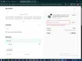 SMALL20 coupon verification screenshot