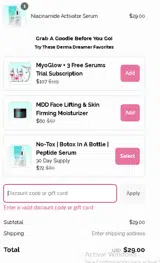SUNSET15 coupon verification screenshot