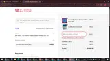 My Favorite Quilt Store coupon verification screenshot