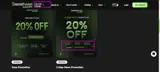 NEWSISBACK coupon verification screenshot