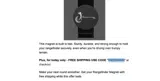 EM2DSHNN coupon verification screenshot