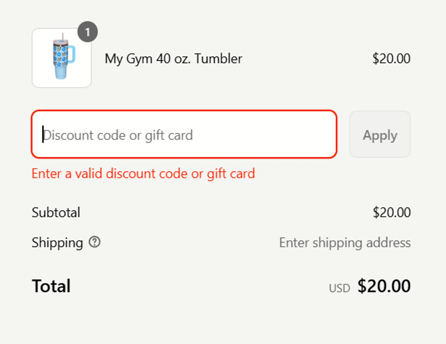 My Gym promo code screenshot showing code CODE10 applied at My Gym checkout page. Uploaded by SimplyCodes community member mangoBajito1543 on Jul 9, 2025