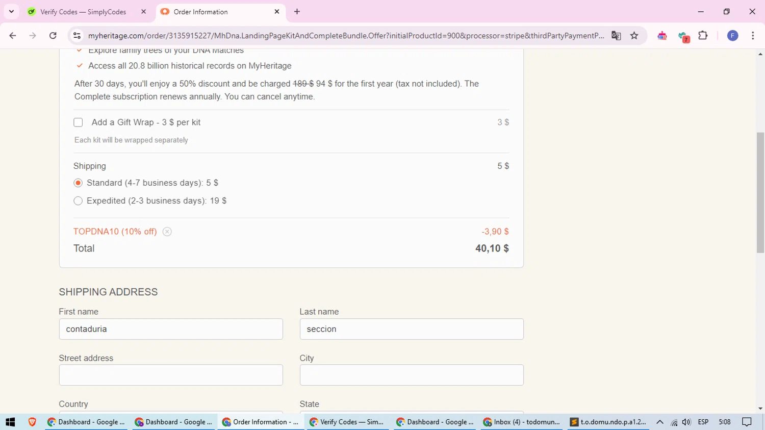 MyHeritage Coupon Codes 10 Off September 2024