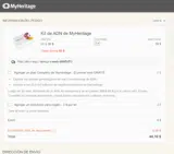 DUOSDNA coupon verification screenshot
