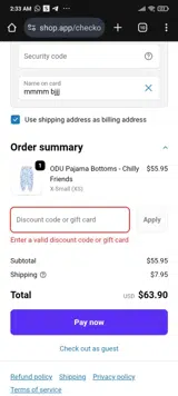 My Inner Baby coupon verification screenshot