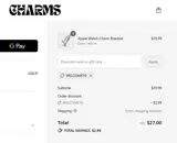 WELCOME10 coupon verification screenshot