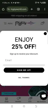Newyear coupon verification screenshot