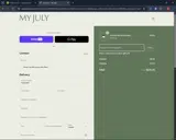 MJGLOWUP coupon verification screenshot