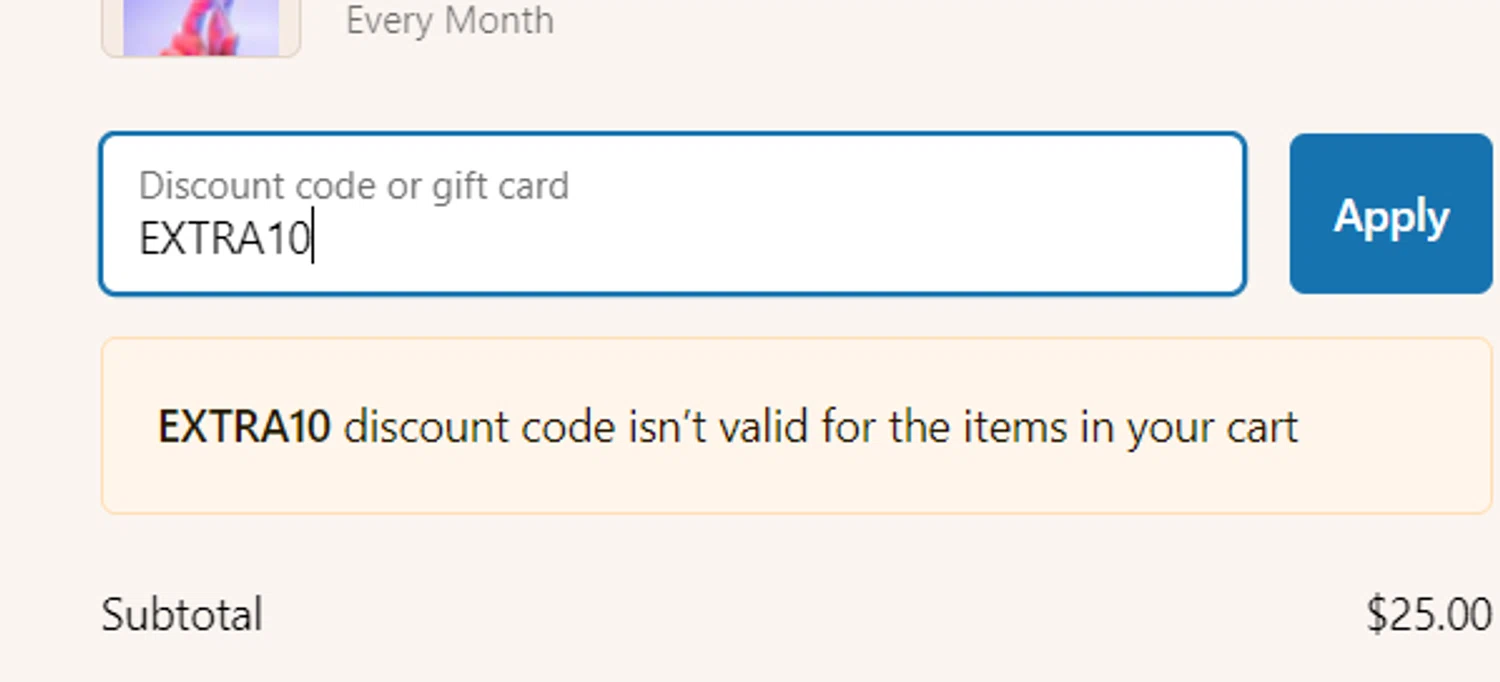 Laughland discount code screenshot showing code EXTRA10 applied at Laughland checkout page. Uploaded by SimplyCodes community member CrownPilot9171 on Feb 24, 2025
