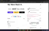 My Mum Made It coupon verification screenshot