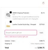 My Mum Made It coupon verification screenshot