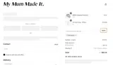 My Mum Made It coupon verification screenshot