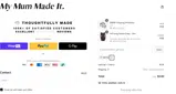 My Mum Made It coupon verification screenshot