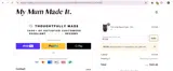 My Mum Made It coupon verification screenshot