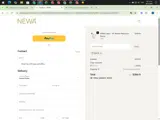 NEWA coupon verification screenshot