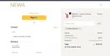 NEWA coupon verification screenshot