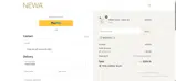 NEWA coupon verification screenshot