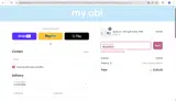 MY OBI coupon verification screenshot