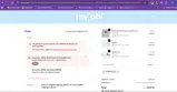 MY OBI coupon verification screenshot