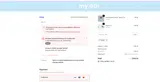 MY OBI coupon verification screenshot