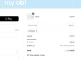 MY OBI coupon verification screenshot