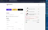 WELCOME10 coupon verification screenshot