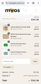 Lilo20 coupon verification screenshot