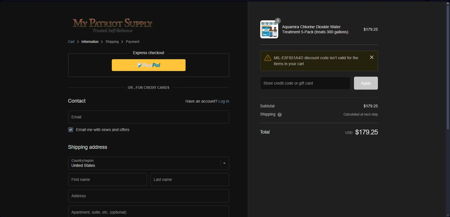 My Patriot Supply Discount Codes 20 Off Coupon Codes in August 2024